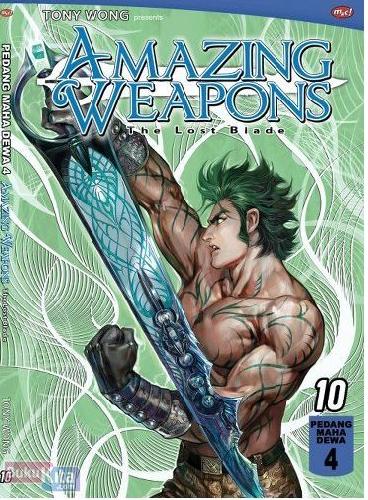 Cover Buku PMD 4 Amazing Weapons - The Lost Blade 10