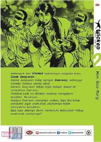 Cover Belakang Buku Wicked - Dance with Us 02