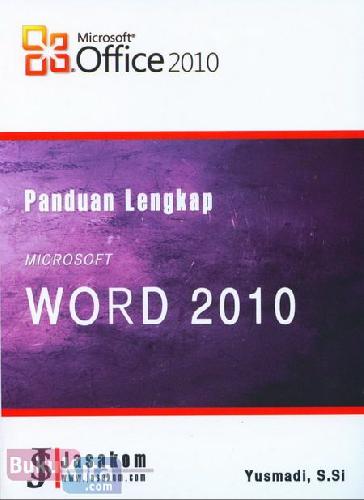 Cover Buku Panduan Lengkap Microsoft Word 2010