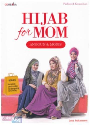 Cover Buku Hijab for Mom Anggun & Modis