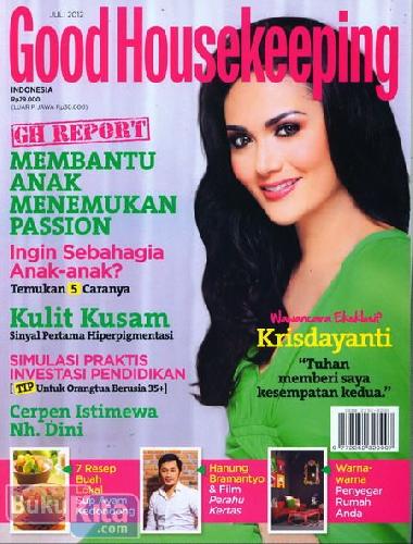 Cover Buku Majalah Good Housekeeping #106 - Juli 2012