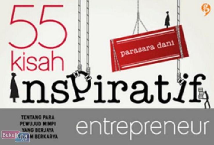 Cover Buku 55 Kisah Inspiratif Entrepreneur