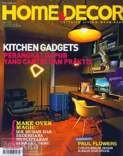 Cover Buku Majalah Home & Decor - Juni 2012