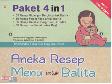 Paket 4 in 1 Aneka Resep Menu untuk Balita