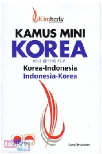Cover Buku Kamus Mini Korea