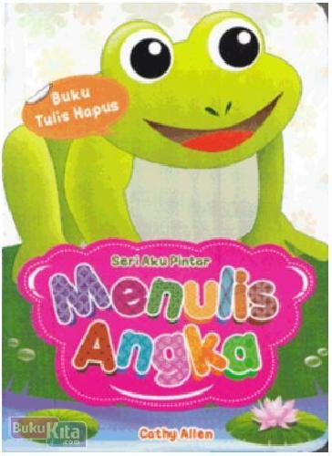 Cover Buku Seri Aku Pintar Menulis Angka
