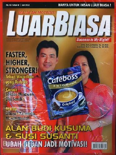 Cover Buku Majalah Motivasi Luar Biasa no. 43 - Juli 2012