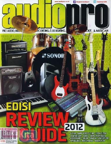 Cover Buku Majalah Audiopro Edisi Review Guide Juni - September 2012