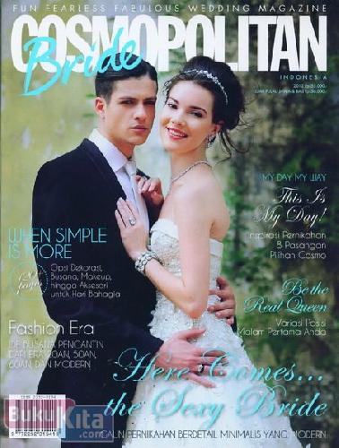 Cover Buku Majalah Cosmopolitan Bride Edisi Juli 2012