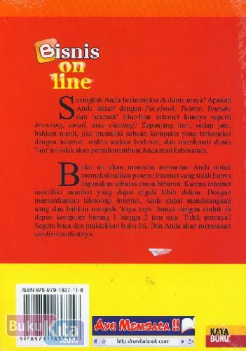 Cover Belakang Buku Bisnis on Line