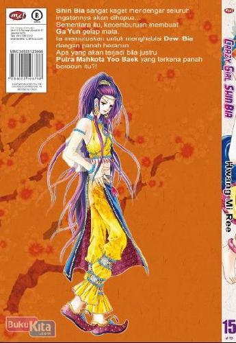 Cover Belakang Buku Crazy Girl Shin Bia 15