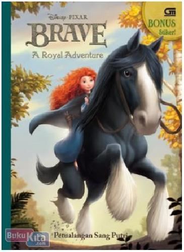 Cover Buku Brave : Petualangan Sang Putri (Buku Mewarnai)