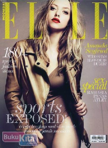 Cover Buku Majalah ELLE Indonesia #52 - Juli 2012 (REG)