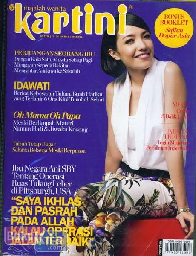 Cover Buku Majalah Kartini No. 2326 | 12 - 26 Juli 2012