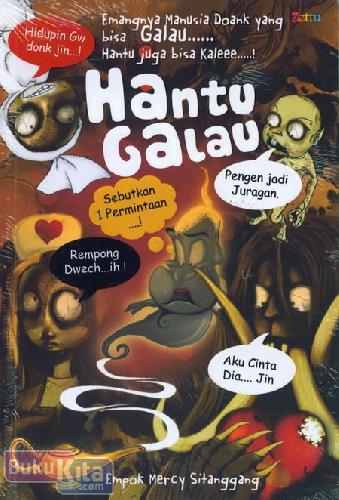 Cover Buku Hantu Galau