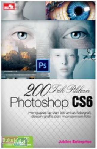 Cover Buku 200 Trik Pilihan Photoshop CS6