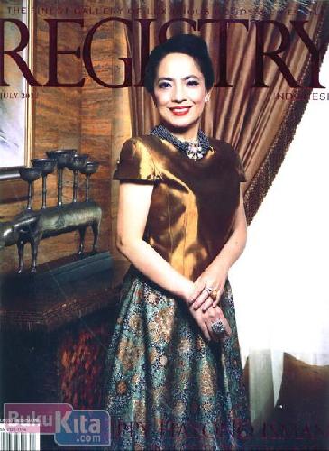 Cover Buku Majalah Registry Indonesia | July 2012