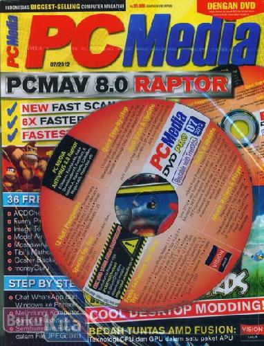 Cover Buku Majalah PC Media Ekonomis #07 - 2012 (dengan DVD)