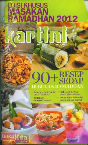 Cover Buku Majalah Kartini Edisi Khusus Masakan Ramadhan 2012