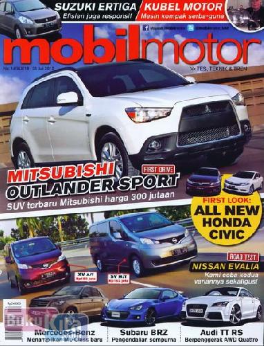 Cover Buku Majalah Mobil Motor No. 14 | 18 - 31 Juli 2012