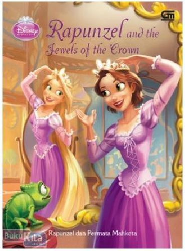 Cover Buku Disney Princess : Rapunzel dan Permata Mahkota