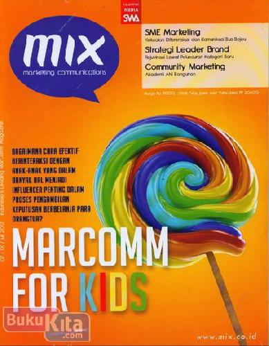 Cover Buku Majalah MIX Marketing Communications #07 - Juli 2012