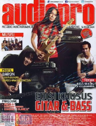 Cover Buku Majalah Audiopro #07 - Juli 2012