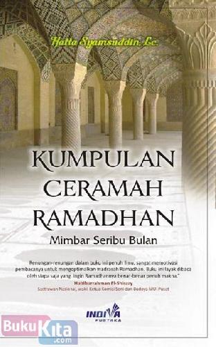 Cover Buku Kumpulan Ceramah Ramadhan : Mimbar Seribu Bulan