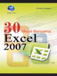 Cover Buku 30 Menit Bersama Excel 2007