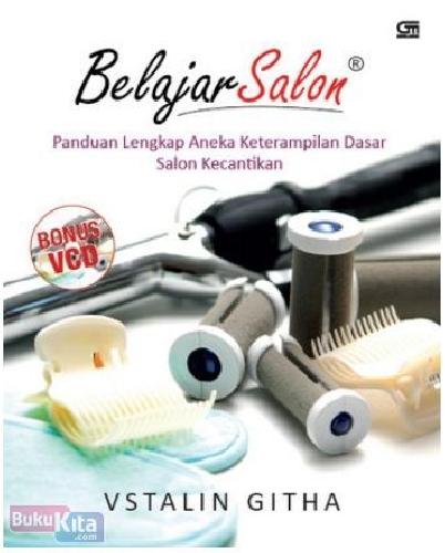 Cover Buku Belajar Salon : Panduan Lengkap Aneka Keterampilan Dasar Salon Kecantikan