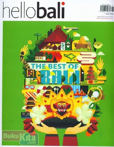 Cover Buku Majalah Hello Bali vol 17 no 08 - August 2012