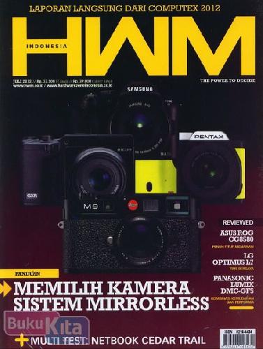 Cover Buku Majalah HWM INDONESIA - Juli 2012