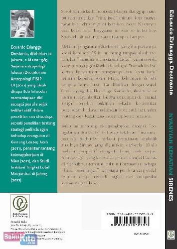 Cover Belakang Buku Nyanyian Kematian Sirenes : Etnografi Kritis Manusia-Manusia Starbucks