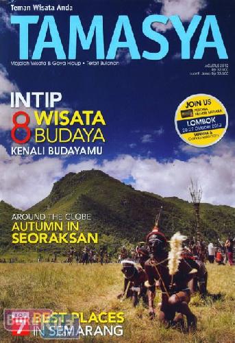 Cover Buku Majalah Tamasya #90 - Agustus 2012