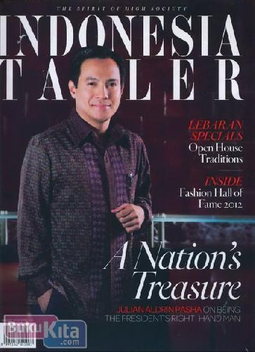 Cover Buku Majalah Indonesia Tatler #08 - Agustus 2012