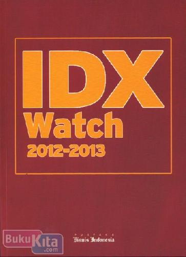Cover Buku IDX Watch 2012-2013