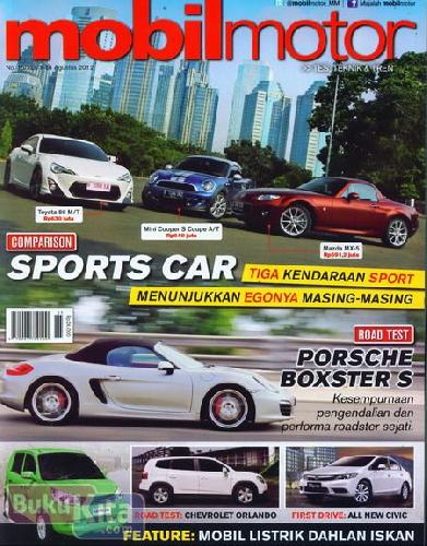 Cover Buku Majalah Mobil Motor No. 15 | 01-14 Agustus 2012