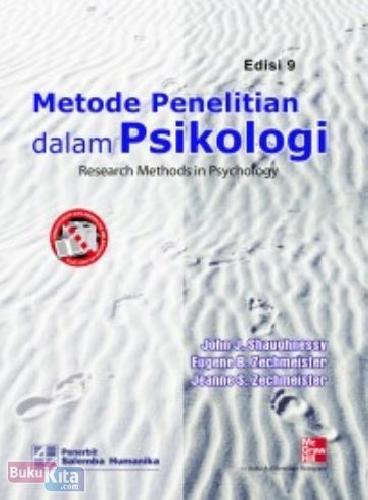 Cover Buku Metode Penelitian dalam Psikologi, 9E