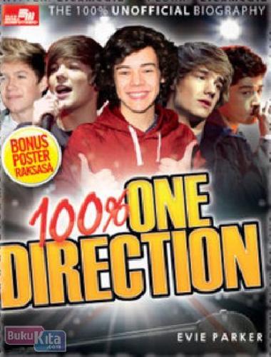 Cover Buku 100% One Direction