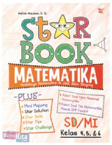 Cover Buku Star Book Matematika SD/MI Kelas 4, 5, & 6