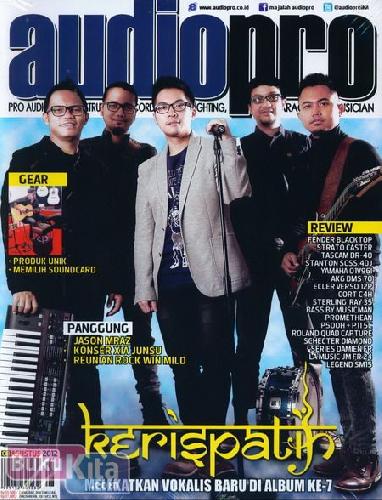 Cover Buku Majalah Audiopro #08 - Agustus 2012