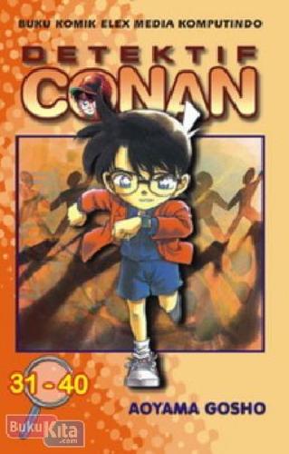 Cover Buku Paket Detektif Conan 31 - 40