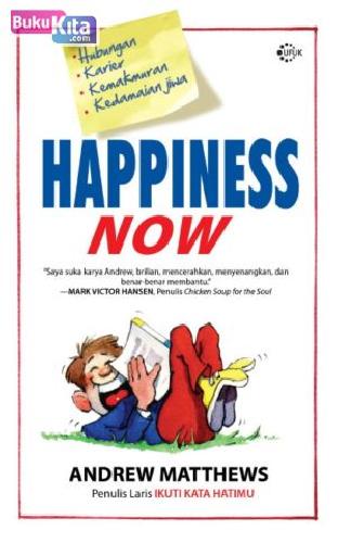 Cover Buku Happiness Now