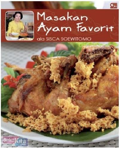 Cover Buku Masakan Ayam Favorit ala Sisca Soewitomo
