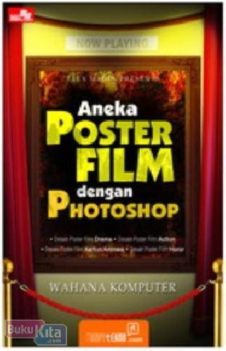 Cover Buku Aneka Poster Film dengan Photoshop