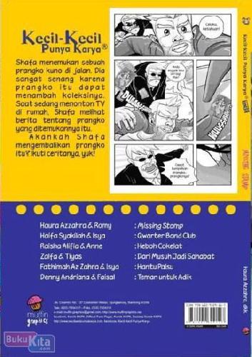 Cover Belakang Buku Komik Kkpk : Next G Missing Stamp