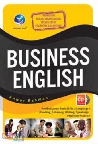 Cover Buku Business English, Menguasai Bahasa Inggris Bisnis Secara Cepat Politeknik Dan Akuntansi