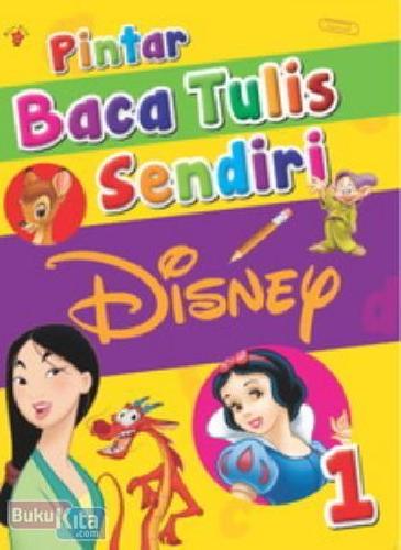 Cover Buku Pintar Baca dan Tulis Sendiri Disney 1