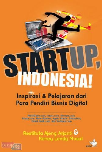 Cover Buku Startup, Indonesia!
