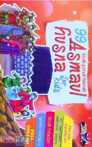 Cover Buku 99 Asmaul Husna For Kids BK